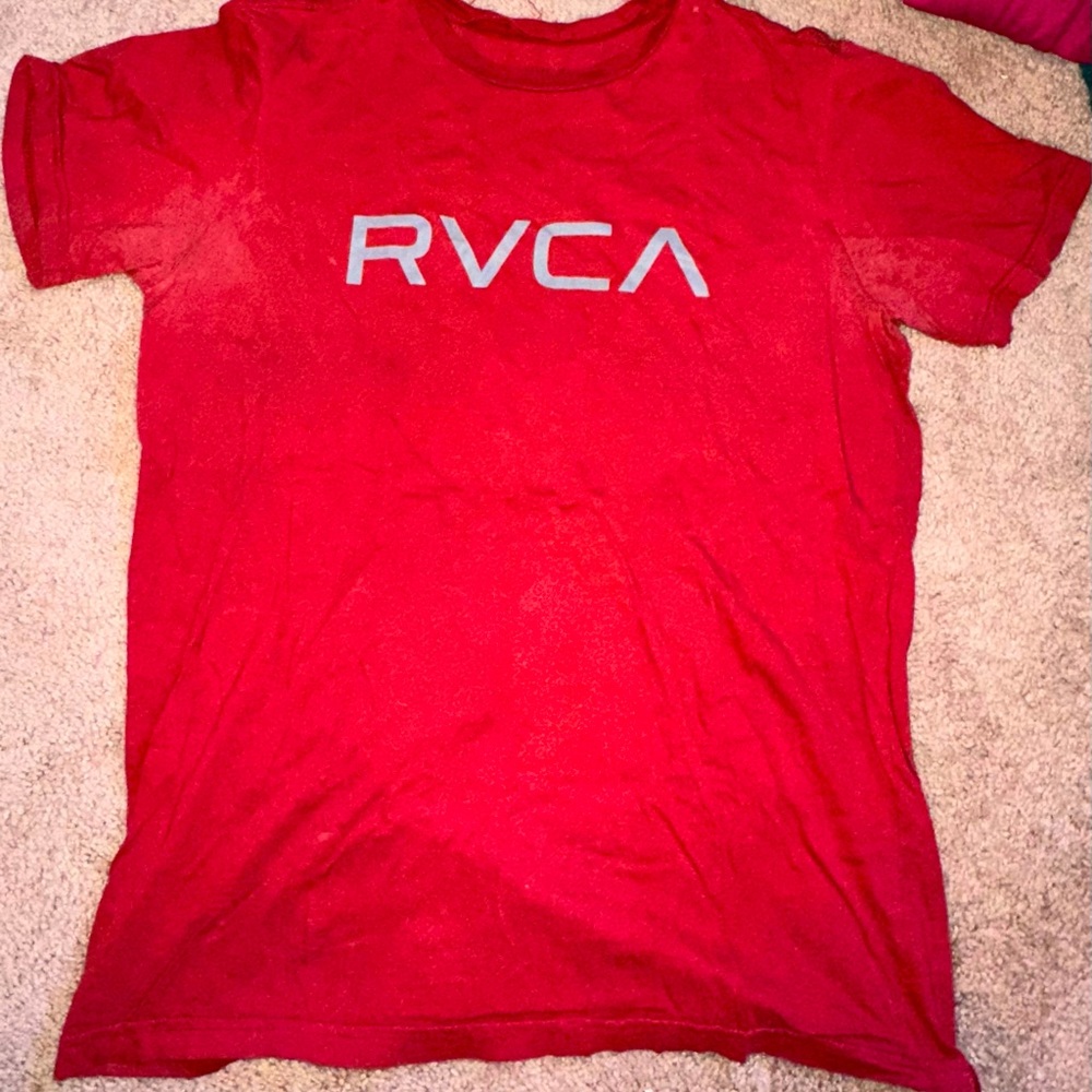 Red RVCA T shirt